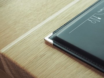 4 esquinas de libro de metal plateado